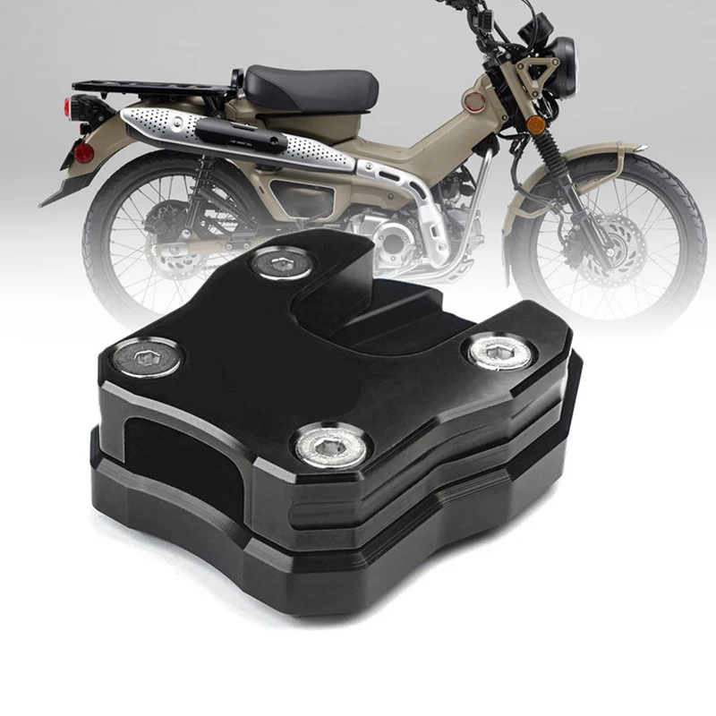  Боковая подставка мотоцикла Пластина Подставка Расширитель Поддержка Расширение Поддержки для HONDA CT125 Hunter Cub 2020