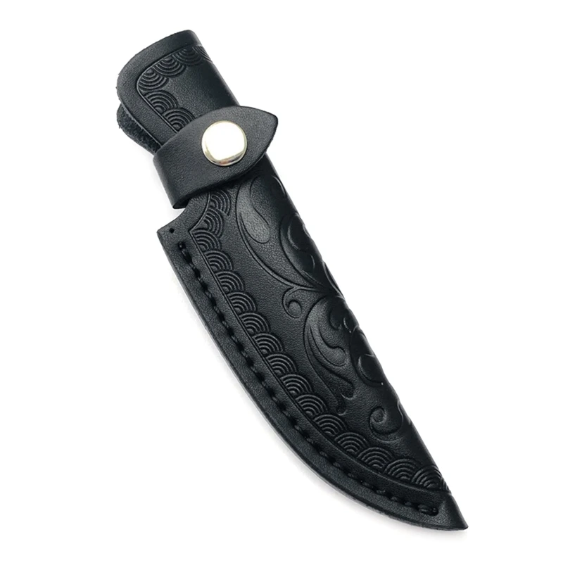  Тисненая кожа Кобуры для ножей Прямой держатель ножа Открытый инструмент для переноски Инструмент L9BE