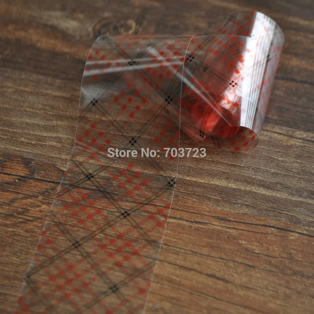 С оранжевыми квадратными окнами декоративные наклейки для ногтей наклейки для ногтей трансмембранные YC430
