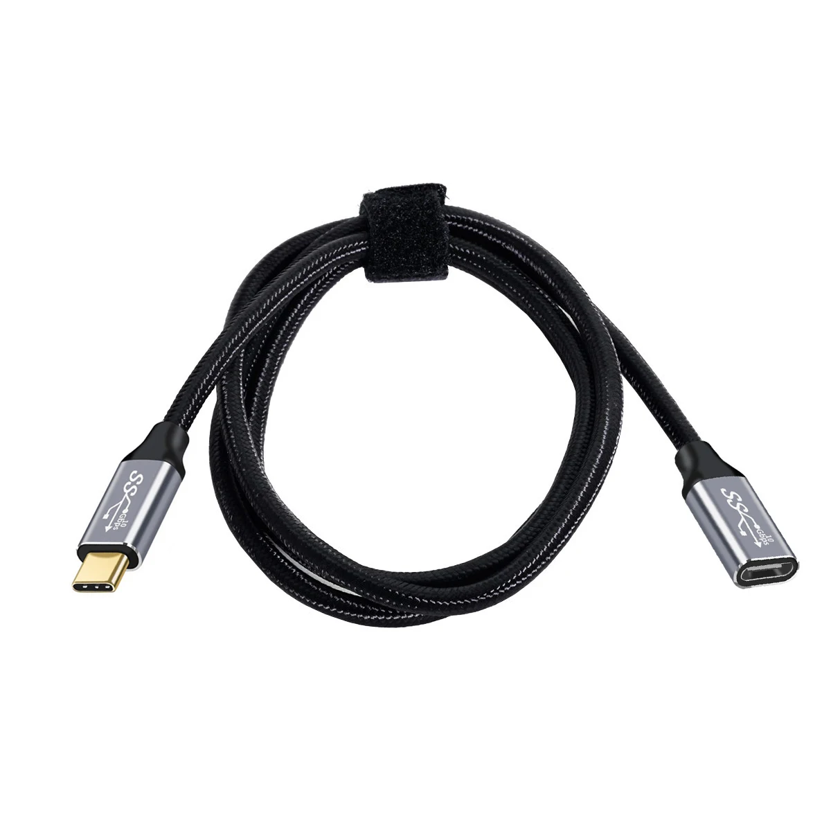 Cablecc USB-C USB 3.1 Type-C Удлинитель Кабель Передачи Данных 10 Гбит/с 100 Вт с чехлом для ноутбука