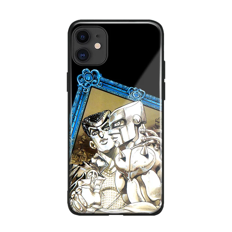 Higashikata Josuke Crazy Diamond Glass Мягкий силиконовый чехол для телефона для IPhone SE 6s 7 8 Plus X XR XS 11 12 Mini Pro Max Чехол